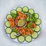 6.Tandoori Tikka Salad. (G,L)